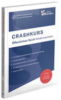 Cover: CRASHKURS &Ouml;ffentliches Recht - Niedersachsen - Jura-Intensiv Verlag