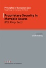 Cover: Proprietary Security in Movable Assets - Sellier. European Law Publishers