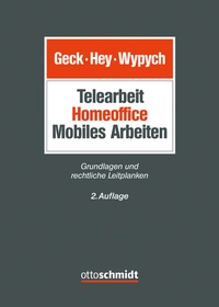 Abbildung von: Telearbeit | Homeoffice | Mobiles Arbeiten - Otto Schmidt Verlag