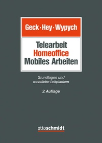 Abbildung von: Telearbeit | Homeoffice | Mobiles Arbeiten - Otto Schmidt Verlag