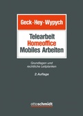 Cover: Telearbeit | Homeoffice | Mobiles Arbeiten - Otto Schmidt Verlag