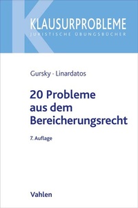 Abbildung von: 20 Probleme aus dem Bereicherungsrecht - Vahlen