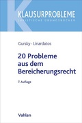 Cover: 20 Probleme aus dem Bereicherungsrecht - Vahlen