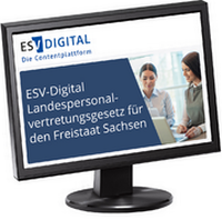 Abbildung von: ESV-Digital Landespersonalvertretungsgesetz für den Freistaat Sachsen - Jahresabonnement bei Kombibezug Print und Datenbank - Erich Schmidt Verlag