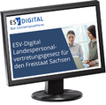 Cover: ESV-Digital Landespersonalvertretungsgesetz f&uuml;r den Freistaat Sachsen - Jahresabonnement bei Kombibezug Print und Datenbank - Erich Schmidt Verlag