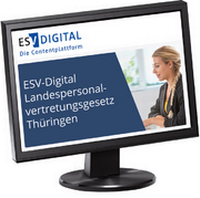 Abbildung von: ESV-Digital Landespersonalvertretungsgesetz Thüringen - Jahresabonnement bei Kombibezug Print und Datenbank - Erich Schmidt Verlag