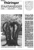 Abbildung von: Thüringer Staatsanzeiger - Gisela Husemann Verlag