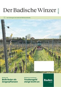 Abbildung von: Der Badische Winzer - Badischer Landwirtschaftsverlag