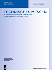 Abbildung von: tm - Technisches Messen - Oldenbourg Wissenschaftsverlag