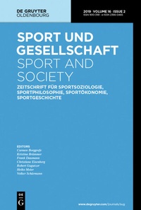 Abbildung von: Sport und Gesellschaft - De Gruyter Oldenbourg