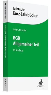 Abbildung von: BGB Allgemeiner Teil - C.H.BECK