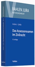 Cover: Das Assessorexamen im Zivilrecht - Vahlen