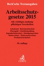 Bild: Arbeitsschutzgesetze 2015 - C.H.BECK