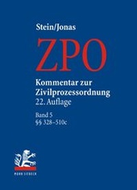 Abbildung von: Kommentar zur Zivilprozessordnung. Pflichtfortsetzung / Kommentar zur Zivilprozessordnung. Pflichtfortsetzung - Mohr Siebeck