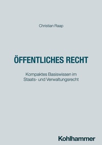 Enlarge image Cover: Öffentliches Recht - Kohlhammer
