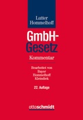 Cover: GmbH-Gesetz - Otto Schmidt Verlag