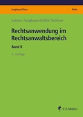 Cover: Rechtsanwendung im Rechtsanwaltsbereich - C.F. M&uuml;ller