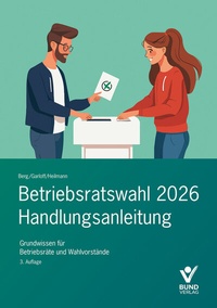Abbildung von: Betriebsratswahl 2026 - Handlungsanleitung - Bund-Verlag
