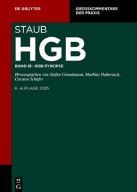 Abbildung von: Handelsgesetzbuch: HGB - Band 18 - De Gruyter