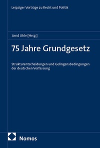 Abbildung von: 75 Jahre Grundgesetz - Nomos