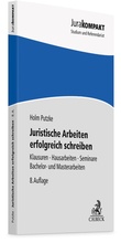 Cover: Juristische Arbeiten erfolgreich schreiben - C.H.BECK