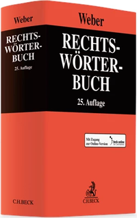 Bild vergrößern Bild: Rechtswörterbuch - C.H.BECK