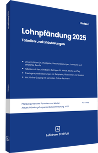 Bild vergrößern Bild: Lohnpfändung 2025 - Stollfuß
