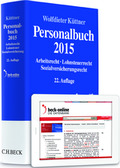 Cover: Personalbuch 2015 - C.H.BECK