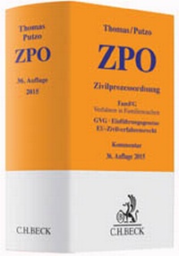 Abbildung von: Zivilprozessordnung: ZPO - C.H.BECK
