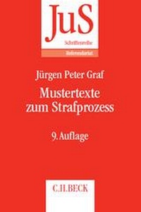 Enlarge image Cover: Mustertexte zum Strafprozess - C.H.BECK