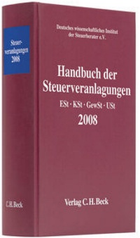 Abbildung von: Handbuch der Steuerveranlagungen 2008 - C.H.BECK