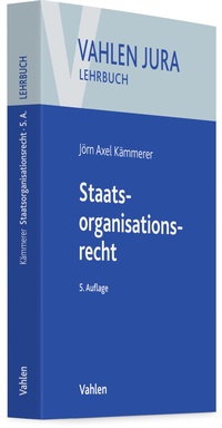 Abbildung von: Staatsorganisationsrecht - Vahlen