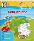 Cover: WAS IST WAS Junior Mitmach-Heft Deutschland - Tessloff Verlag Ragnar Tessloff GmbH & Co. KG