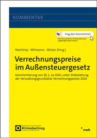 Abbildung von: Verrechnungspreise im Außensteuergesetz - NWB