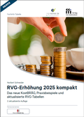 Bild: RVG-Erhöhung 2025 kompakt - FFI-Verlag
