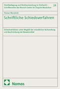 Cover: Schriftliche Schiedsverfahren - Nomos
