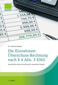 Bild: Die Einnahmen-Überschuss-Rechnung nach § 4 Abs. 3 EStG - DATEV