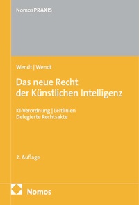 Enlarge image Cover: Das neue Recht der Künstlichen Intelligenz - Nomos