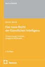 Cover: Das neue Recht der Künstlichen Intelligenz - Nomos