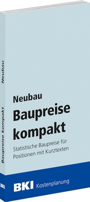 Abbildung von: BKI Baupreise kompakt Neubau 2026 - Rudolf Müller Verlag