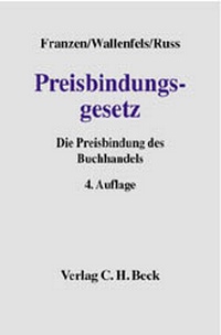 Enlarge image Cover: Preisbindungsgesetz - C.H.BECK