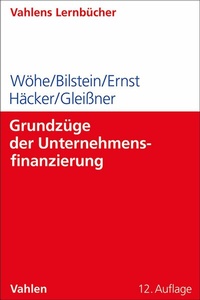 Abbildung von: Grundzüge der Unternehmensfinanzierung - Vahlen