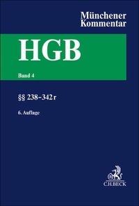 Abbildung von: Münchener Kommentar zum Handelsgesetzbuch - Band 4 - C.H.BECK
