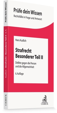 Abbildung von: Strafrecht Besonderer Teil II - C.H.BECK