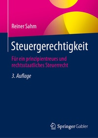 Abbildung von: Steuergerechtigkeit - Springer Gabler