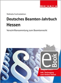 Abbildung von: Deutsches Beamten-Jahrbuch Hessen 2025 - Walhalla