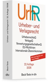 Enlarge image Cover: Urheber- und Verlagsrecht: UrhR - dtv