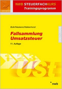 Abbildung von: Fallsammlung Umsatzsteuer - NWB