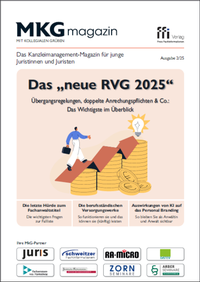 Abbildung von: MkG-Fachinfomagazin Ausgabe 02/25 - FFI-Verlag