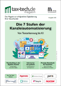 Abbildung von: Tax Tech-Magazin 2/25 - FFI-Verlag